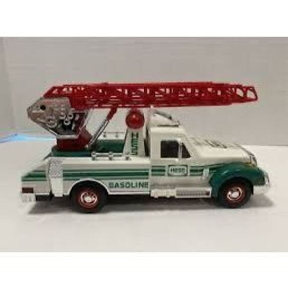 Hess Rescue Truck Vintage 1994, Real Head & tail Light with  Hess Rescue Truck Vintage 1994 Real Head & Tail Light with Emergency Flashers